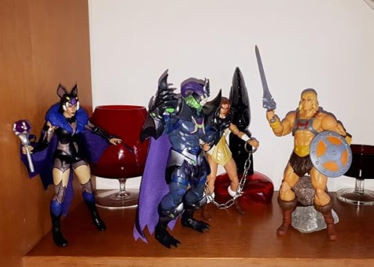 He-Man approaches Skelegod to hand over the Sword of Power in exchange for Teela.