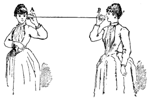 String Phone Illustration