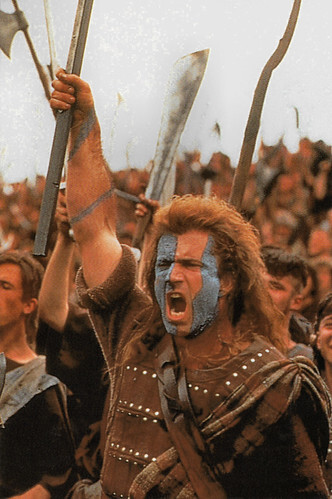 Mel Gibson in Braveheart (1995)