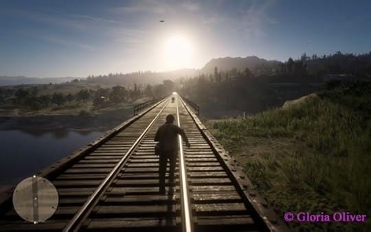 Red Dead Redemption 2 - racing the train
