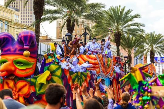 new orleans festivals- mardi gras float