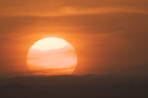 African sunset 