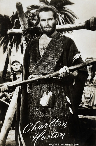 Charlton Heston in The Ten Commandments (1956)