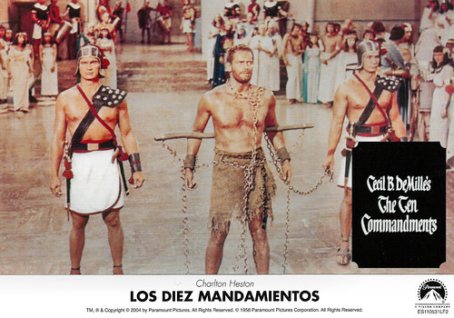 Charlton Heston in The Ten Commandments (1956)