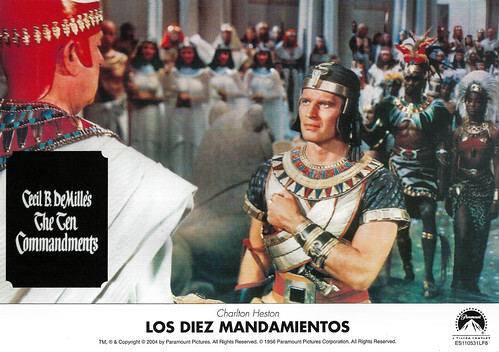 Charlton Heston in The Ten Commandments (1956)