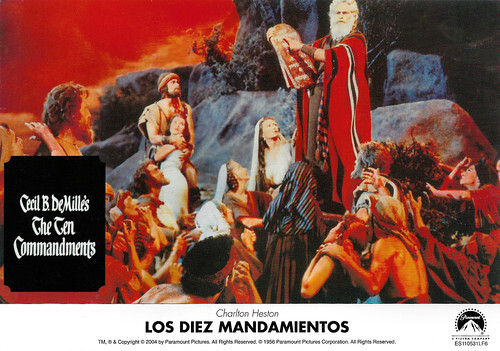 Charlton Heston in The Ten Commandments (1956)