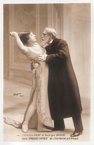 Georges Wague and Christine Kerf in Épreuve Fatale