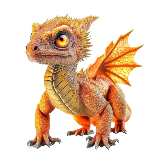 a young dragon