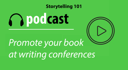 Promote your book at writing conferences
