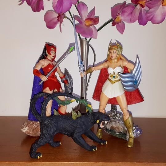 She-Ra and Catra fight.