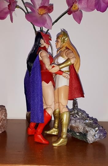 Catra and She-Ra kiss.