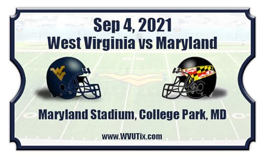 West Virginia Mountaineers vs Maryland Terrapins Football