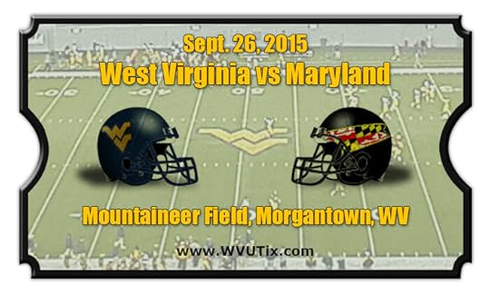 West Virginia Mountaineers vs Maryland Terrapins Football