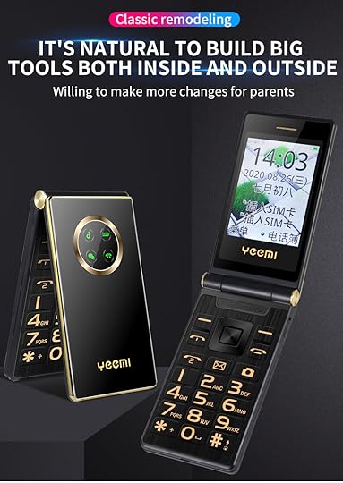 YEEMI 3G WCDMA 2G GSM 3.0 inch 5900mAh SOS Quick Dial
