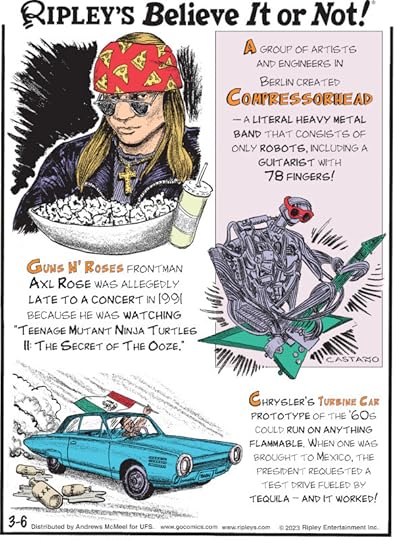1. Guns N' Roses frontman Axl Rose was allegedly late to a concert in 1991 because he was watching 