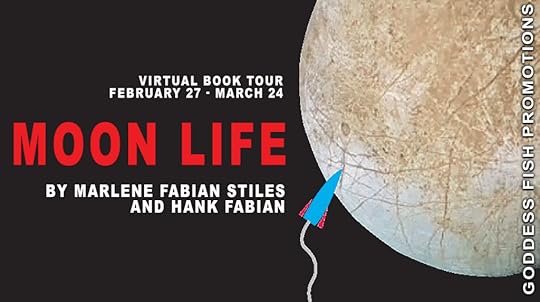 Goddess Fish book tour banner for Moon Life