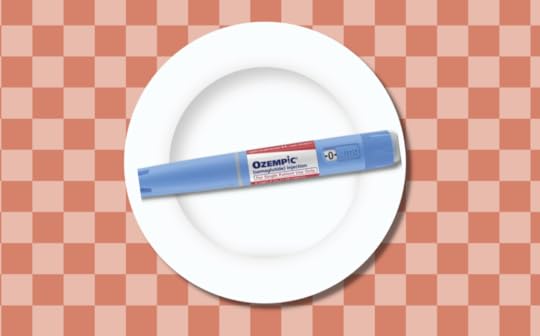 ozempic on a plate ozempic face
