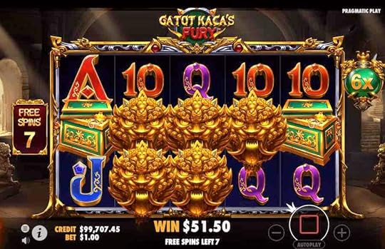 Gatot Kaca Fury Fitur Free Spin 