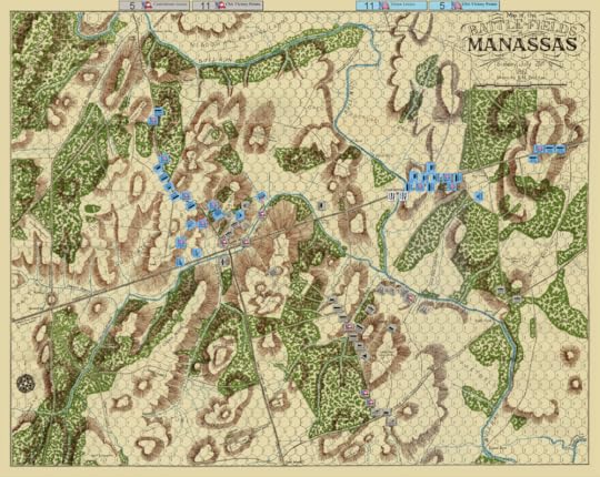 Screen shot of the map after the next turn