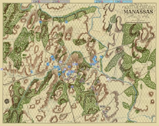 Screenshot of the final game state on Vassal