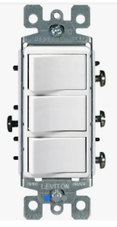 Leviton rocker switches