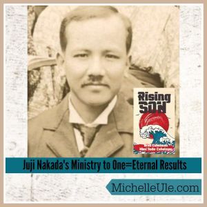 Juji Nakada and book Rising Son