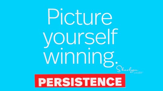 wall sign winning problem solving with persistence