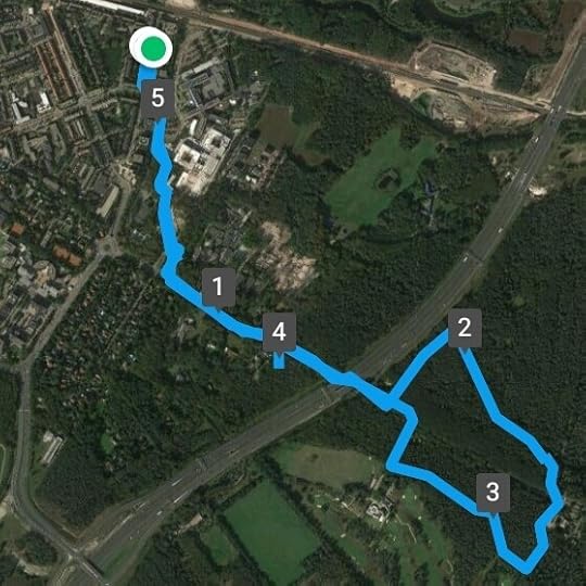 Een rustige maandagmiddag wandeling