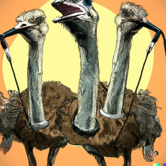 hip-hop ostrich