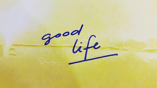 good life written in blue ink before remote job search