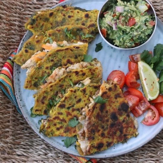 Rainy Day Chicken Quesadillas