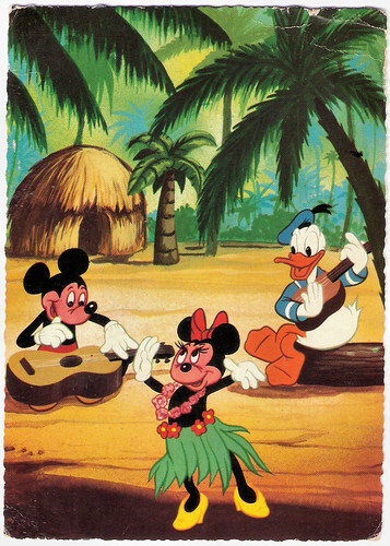 Micky Mouse, Minnie Mouse, Donald Duck