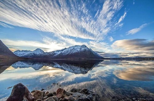 Northern lights and nature images, above the arctic circle, Norway. Photographer Benny Høynes