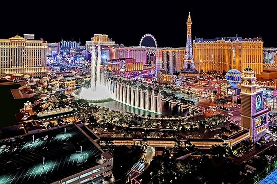 Las Vegas Nevada 2019 01 27 panoramic view of the Las Vegas Strip