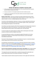 Mandatory Disclosure Media Release