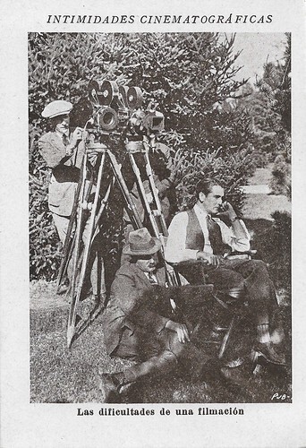 Intimidades cinematograficas. The difficulties of filmmaking