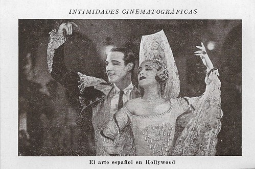 Intimidades cinematograficas. Spanish art in Hollywood