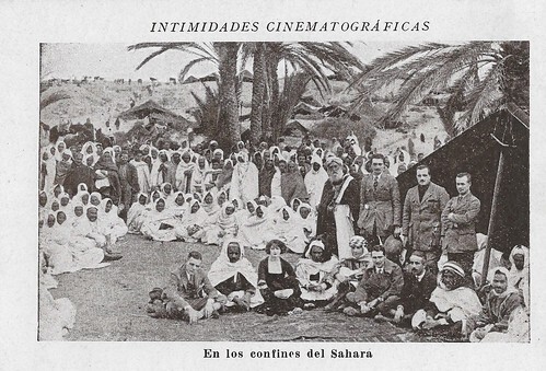 Intimidades cinematograficas. At the borders of the Sahara