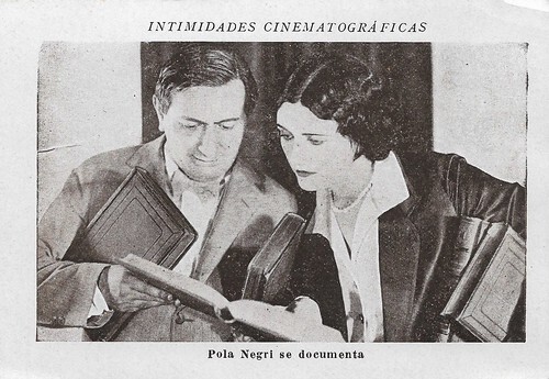 Intimidades cinematograficas. Pola Negri documents herself