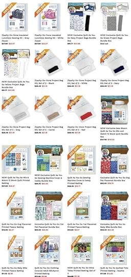 Quilt As You Go Sale thru March 13 2023 at Nancy Zieman Productions at ShopNZP.com