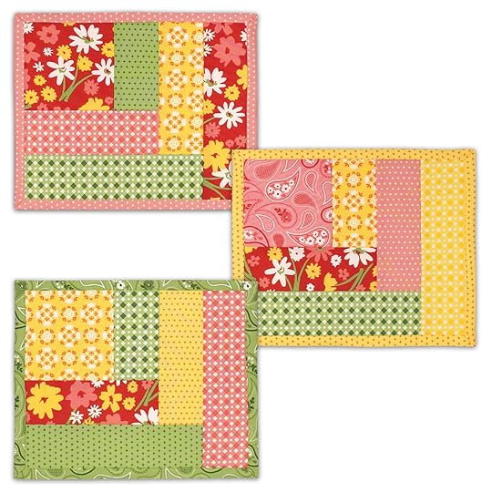 Quilt as You Go Preprinted Batting Projects by June Tailor available at Nancy Zieman Productions at ShopNZP.com