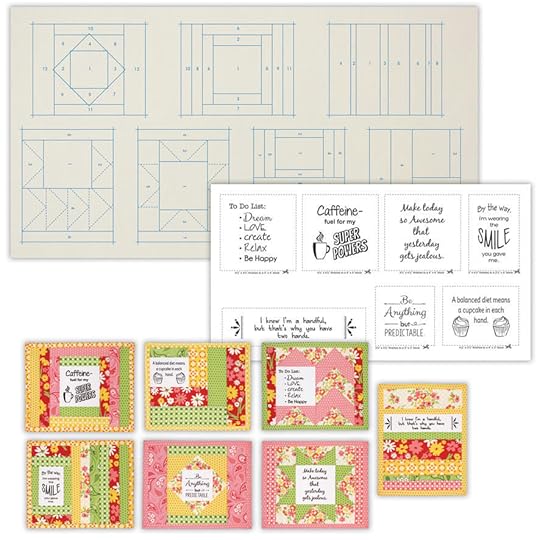 Quilt as You Go Preprinted Batting Projects by June Tailor available at Nancy Zieman Productions at ShopNZP.com