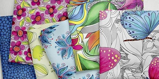 Fantasy Garden by Anna Nyman for Contempo Fabrics