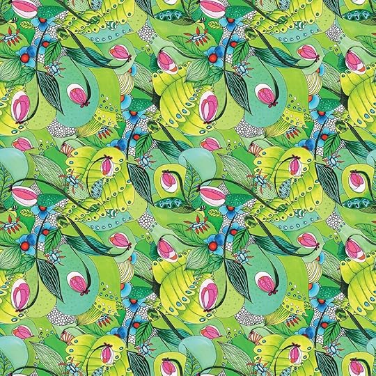 Fantasy Garden Fabric Collection by Anna Nyman for Contempo Fabrics Now Available at ShopNZP.com