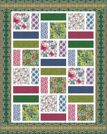 NEW! Fantasy Garden Fabric Collection by Anna Nyman for Contempo Fabrics Now Available at ShopNZP.com