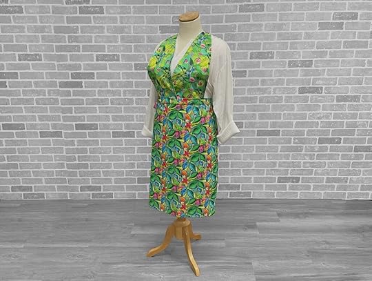 Half & Half Reversible Apron Sewing Pattern by Mary Mulari