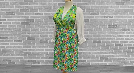 Half & Half Reversible Apron Sewing Pattern by Mary Mulari
