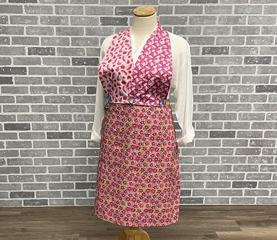 Half & Half Reversible Apron Sewing Pattern by Mary Mulari