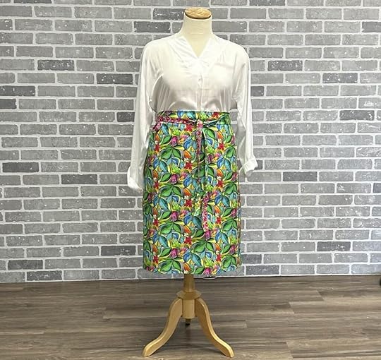 Half and Half Apron Sewing Pattern by Mary Mulari available at Nancy Zieman Productions at ShopNZP.com