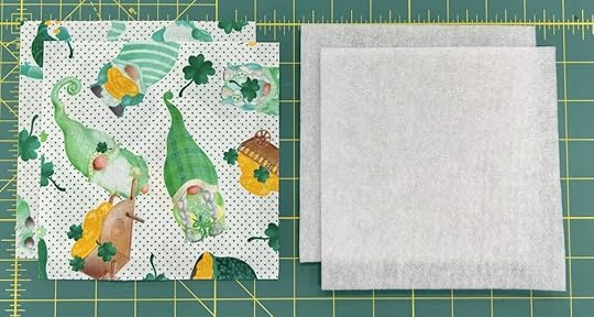 St. Patrick's Day Lucky Gnome Fabric Bowl Sewing Tutorial with 2-1/2